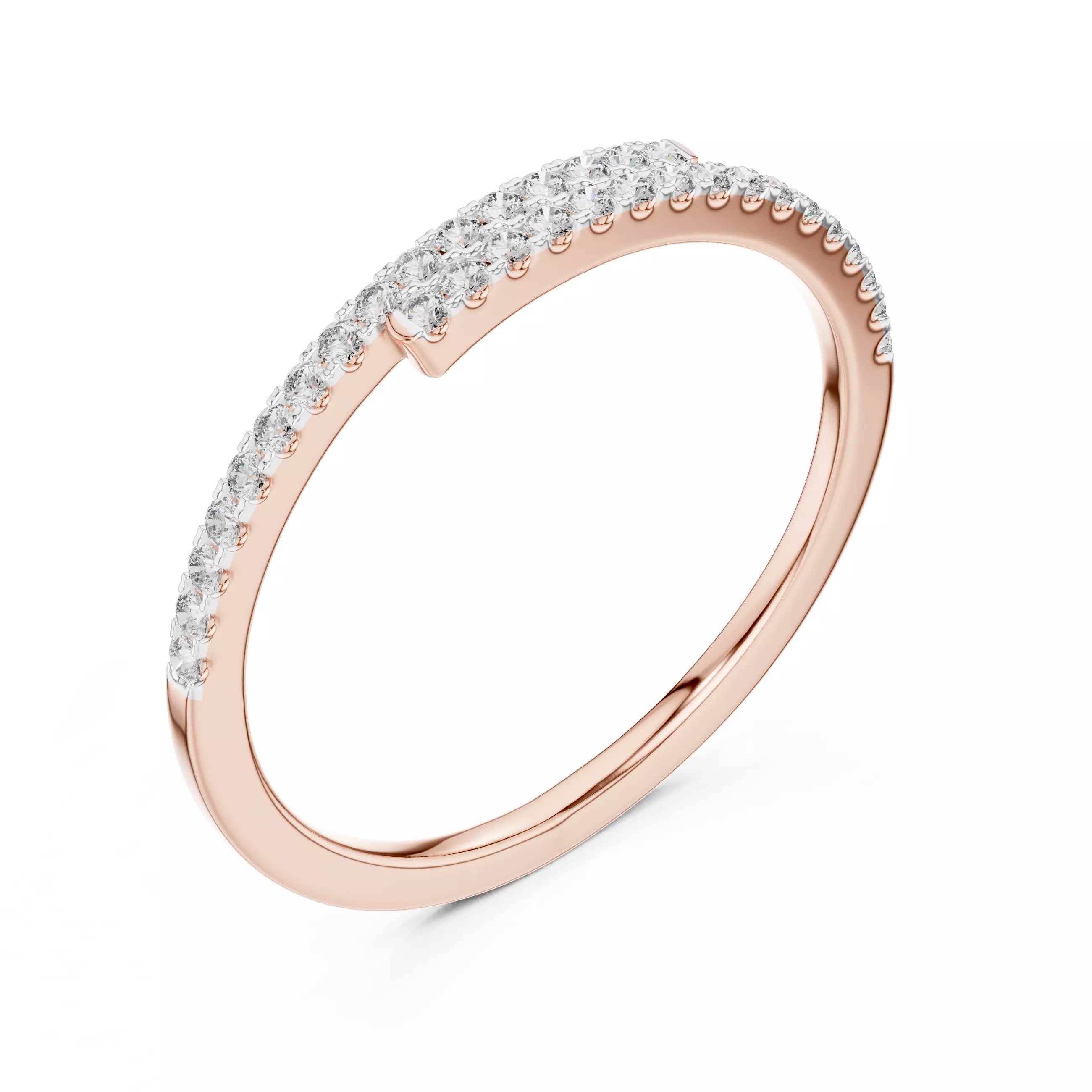 Ultra light wt minimalist Ring 3dm stl renders 360 animation 3D print model_4