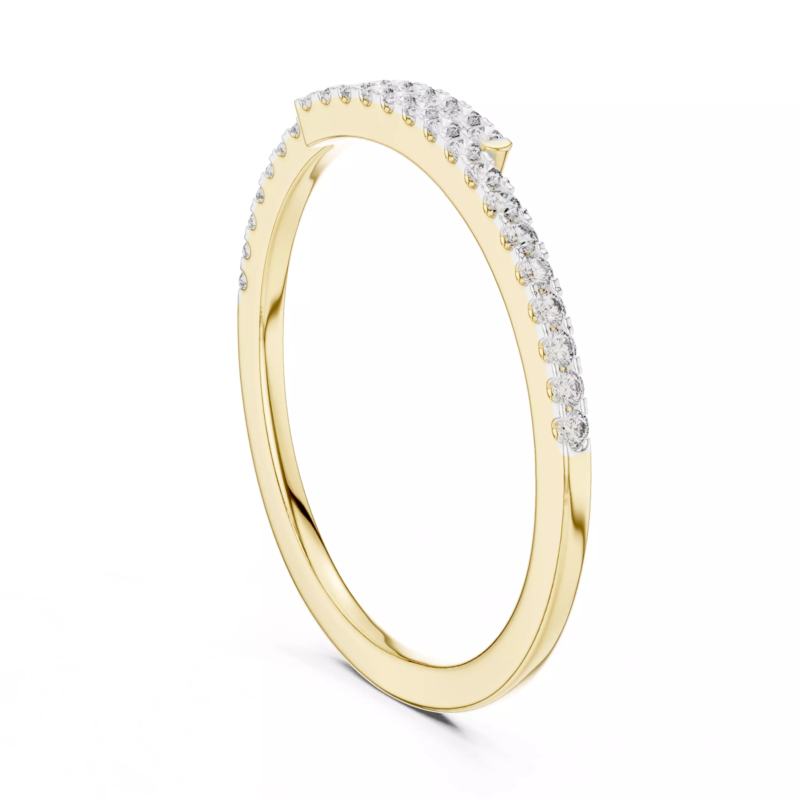 Ultra light wt minimalist Ring 3dm stl renders 360 animation 3D print model_10