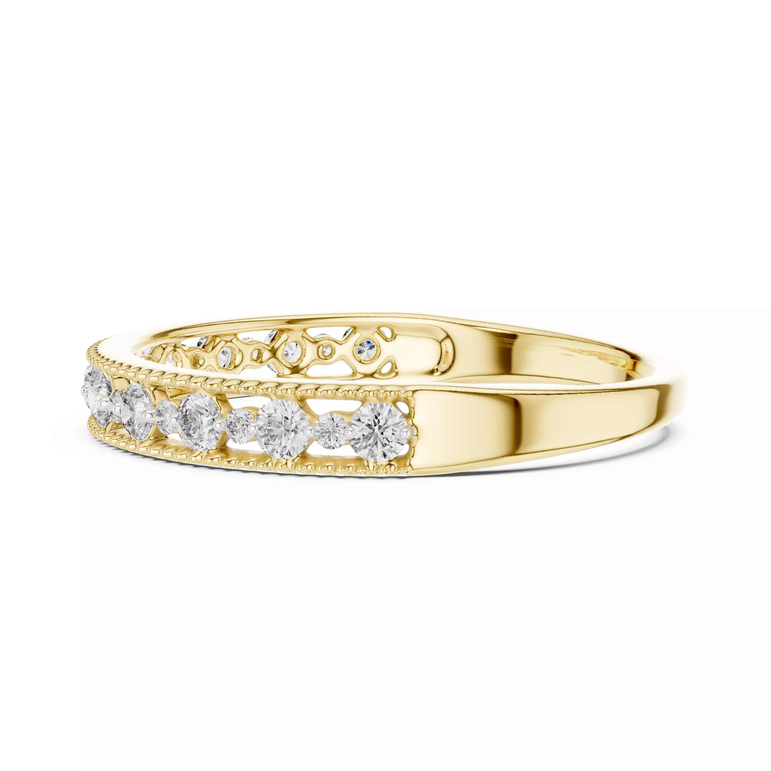 Ultra light wt minimalist Ring 3dm stl renders 360 animation  3D print model_12