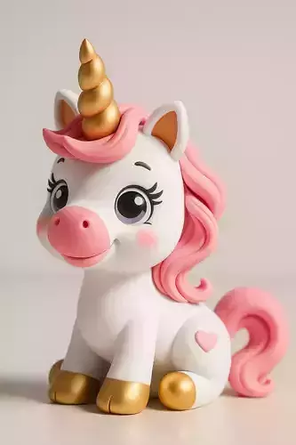 Unicorn 3d Model