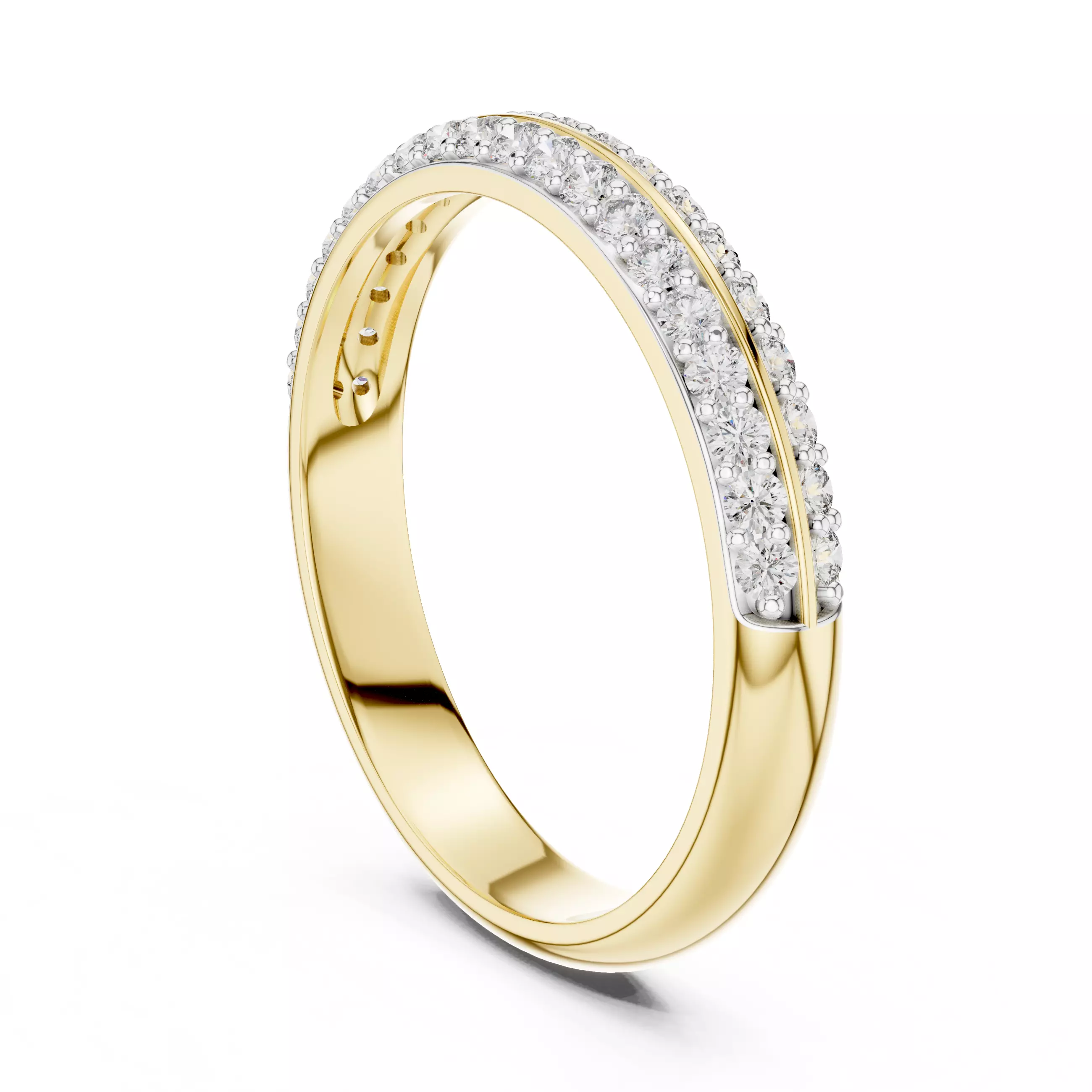 Ultra light wt minimalist Ring 3dm stl renders 360 animation  3D print model_10