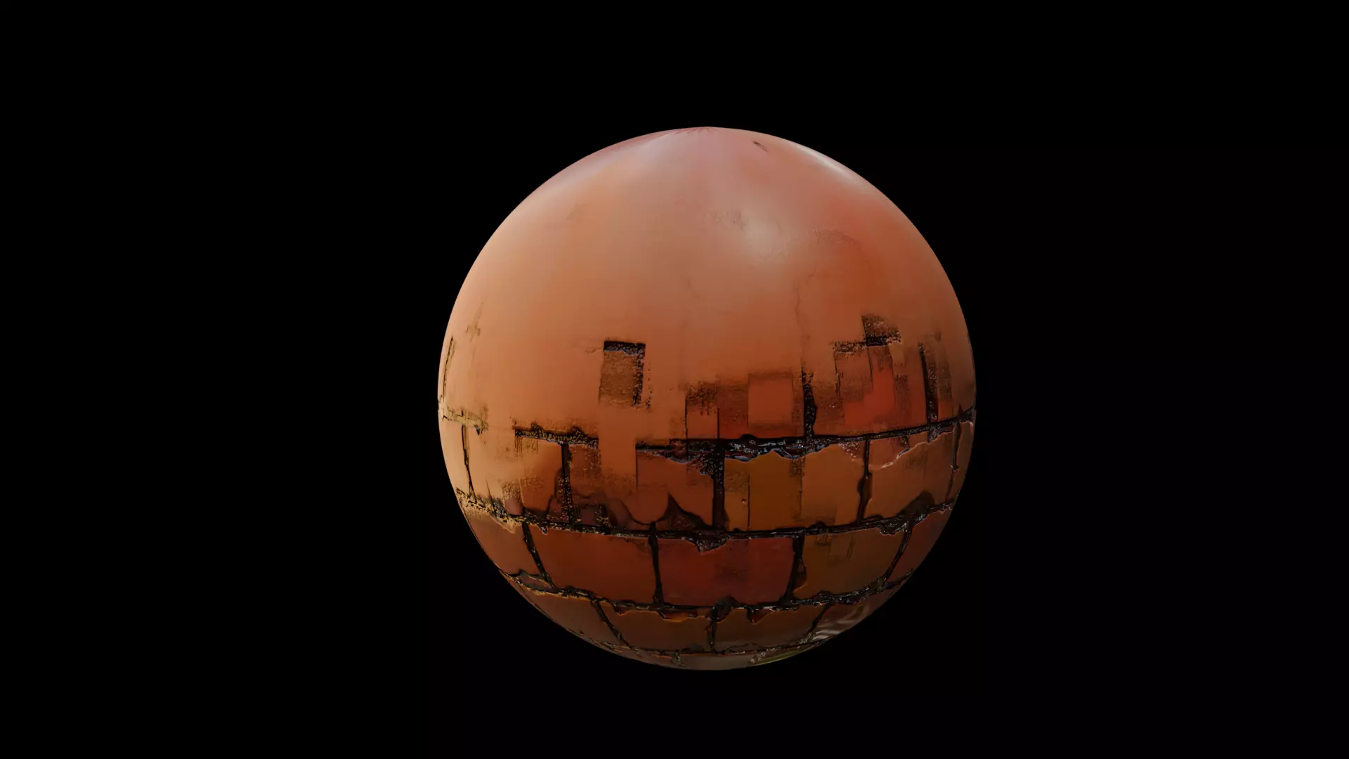 Ghibli Inspired Painted Texture Pack 3D model_4