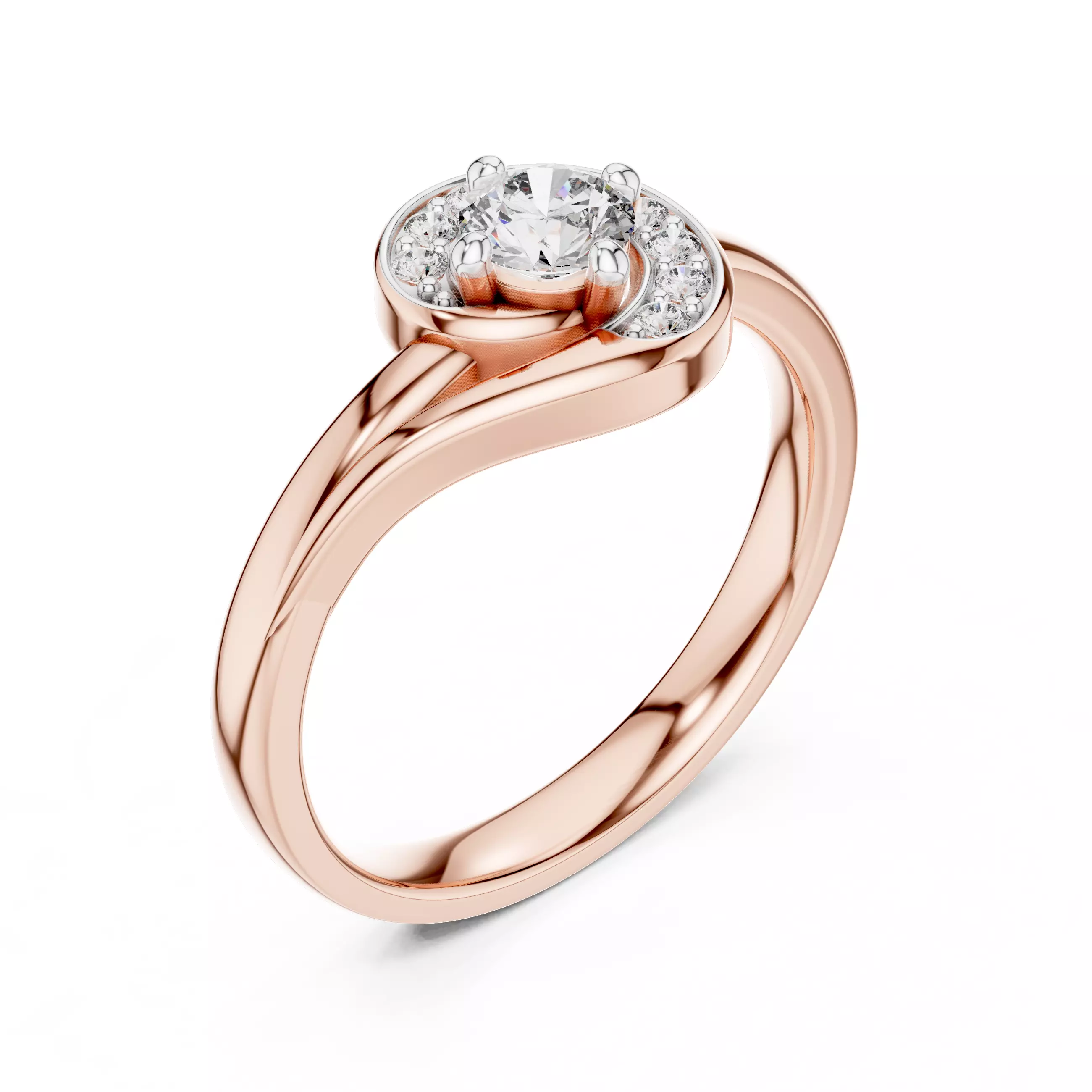 Ultra light wt minimalist Ring 3dm stl renders 360 animation  3D print model_4