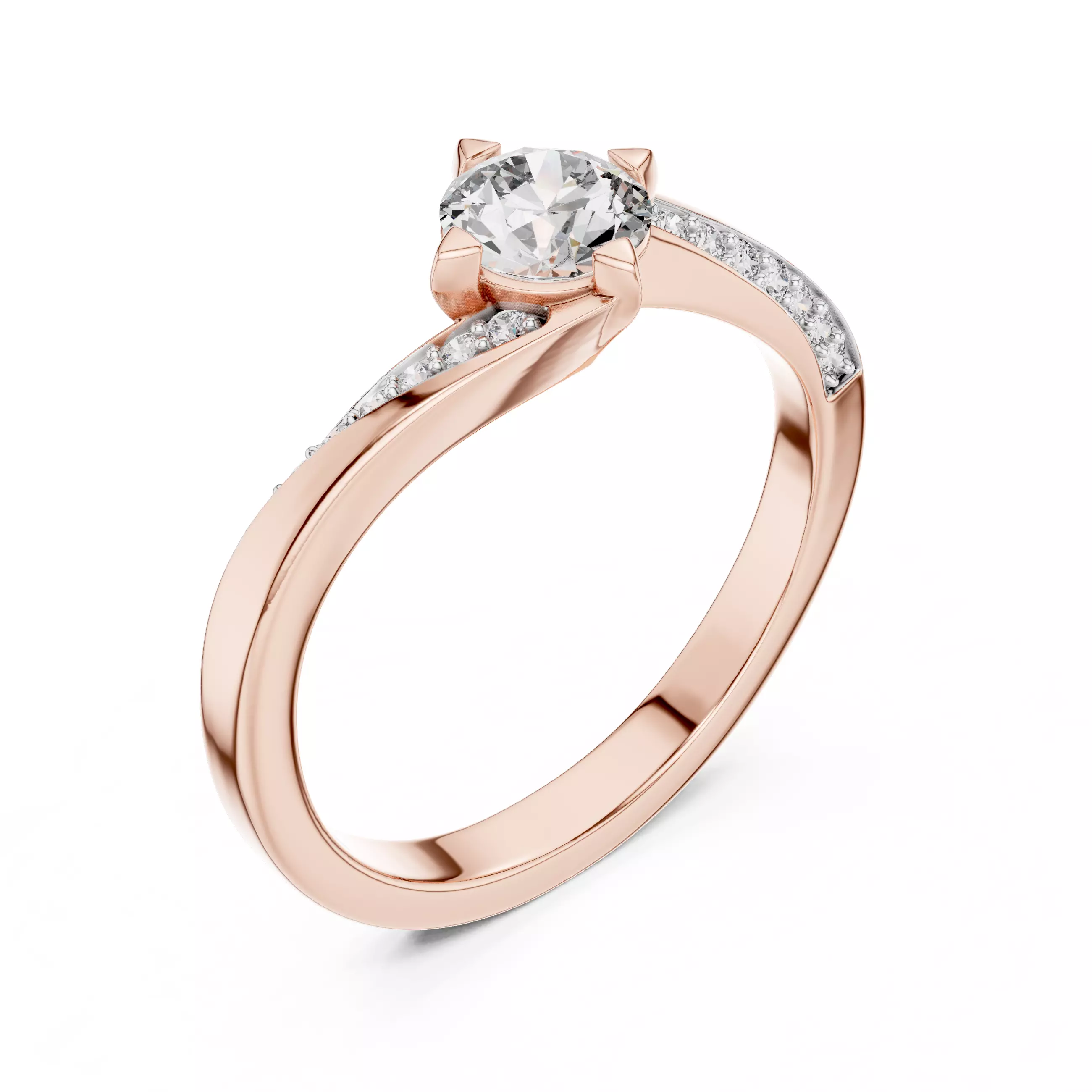 Ultra light wt minimalist Ring 3dm stl renders 360 animation  3D print model_4