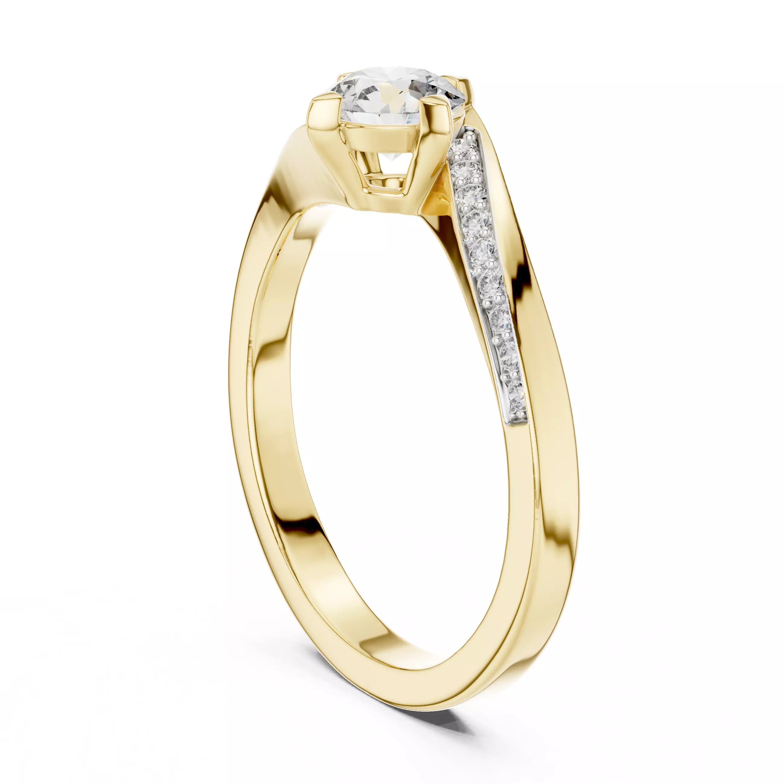 Ultra light wt minimalist Ring 3dm stl renders 360 animation  3D print model_10