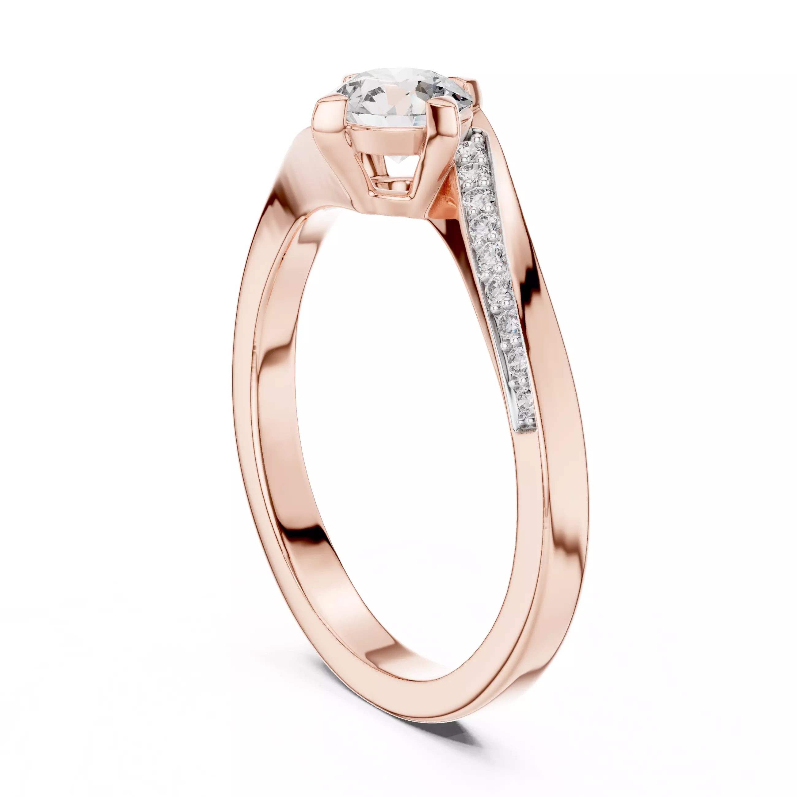 Ultra light wt minimalist Ring 3dm stl renders 360 animation  3D print model_3