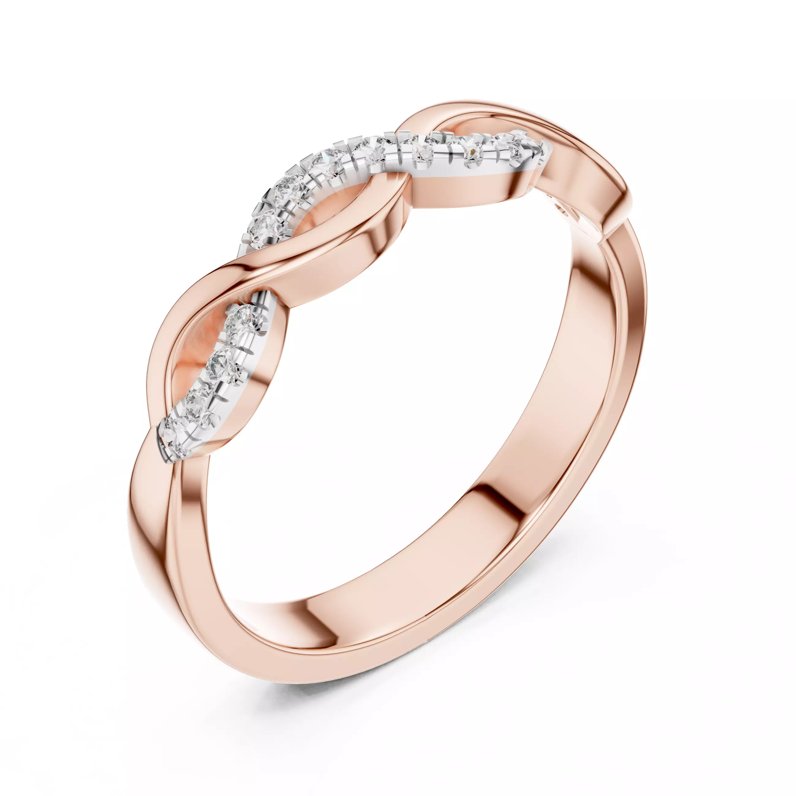 Ultra light wt minimalist Ring 3dm stl renders 360 animation 3D print model_4