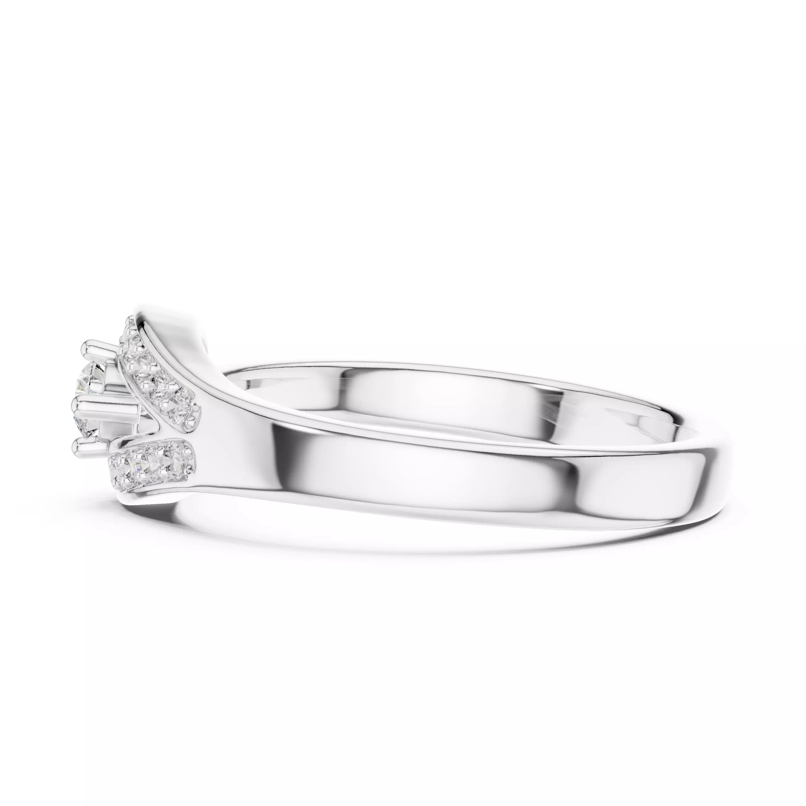 Ultra light wt minimalist Ring 3dm stl renders 360 animation  3D print model_8