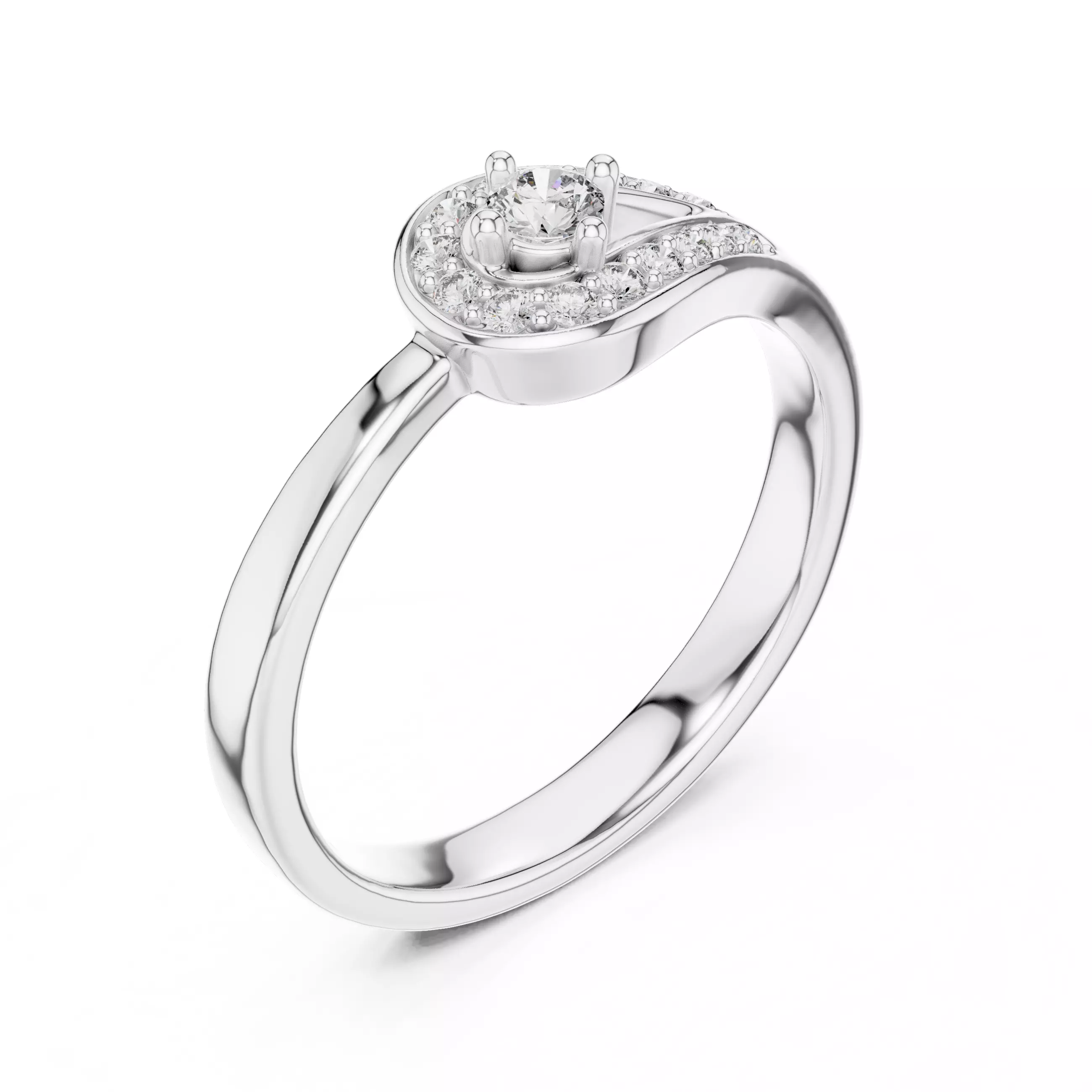 Ultra light wt minimalist Ring 3dm stl renders 360 animation  3D print model_7