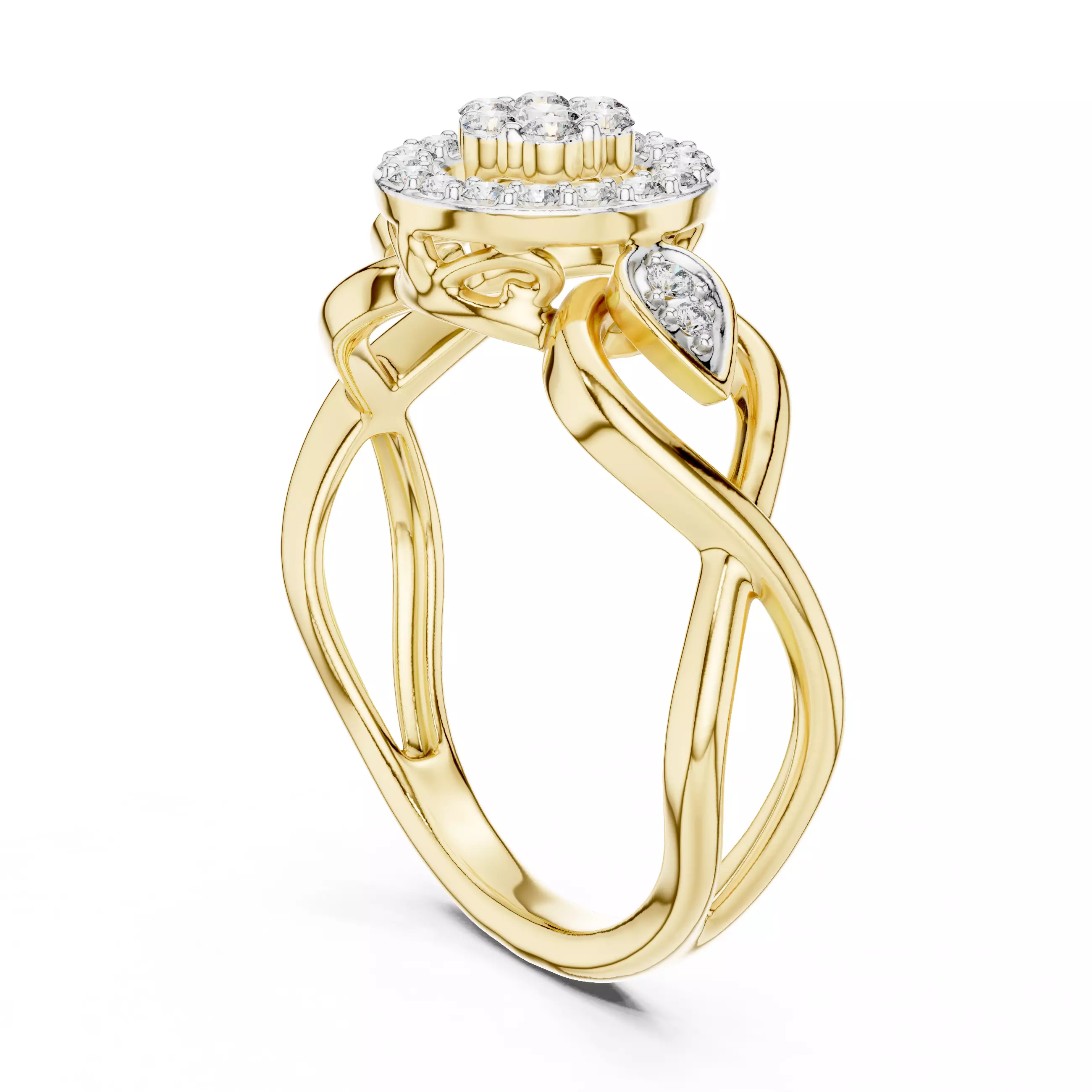 Ultra light wt minimalist Ring 3dm stl renders 360 animation 3D print model_10