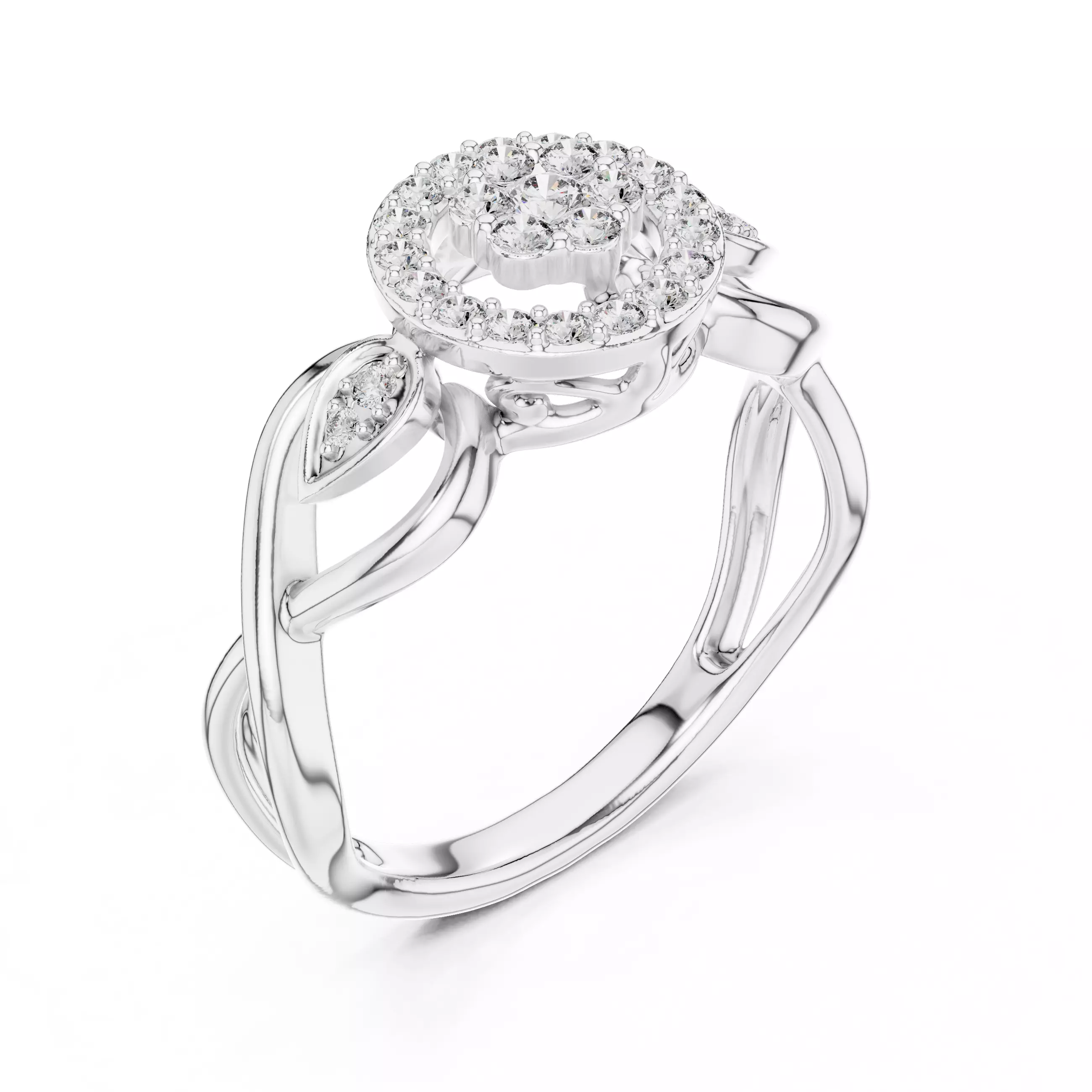 Ultra light wt minimalist Ring 3dm stl renders 360 animation 3D print model_7