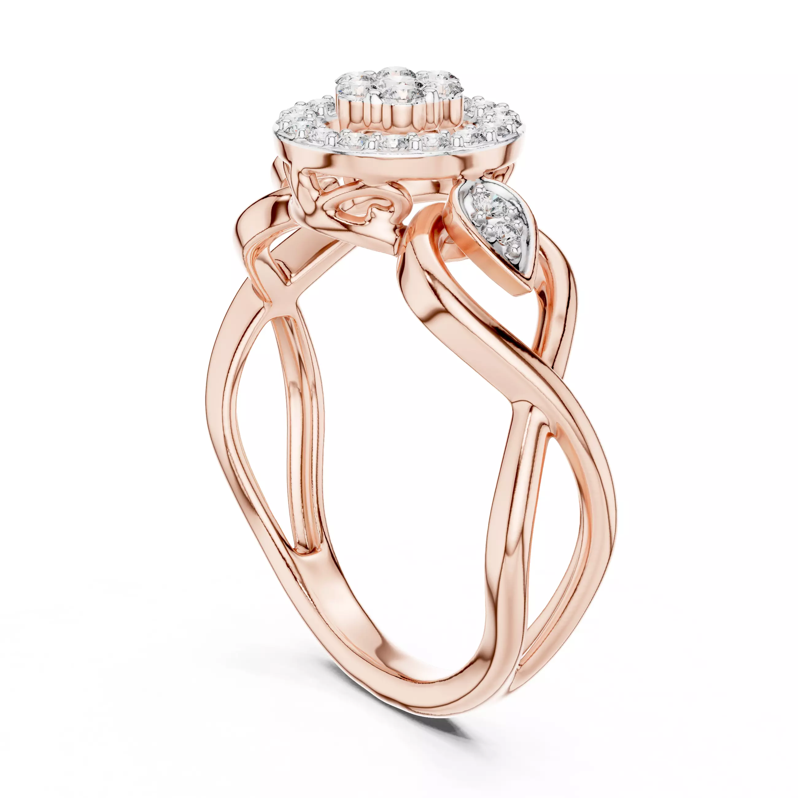 Ultra light wt minimalist Ring 3dm stl renders 360 animation 3D print model_3