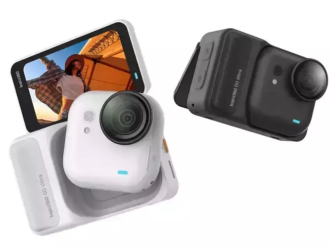 Insta360 GO Ultra 3D model