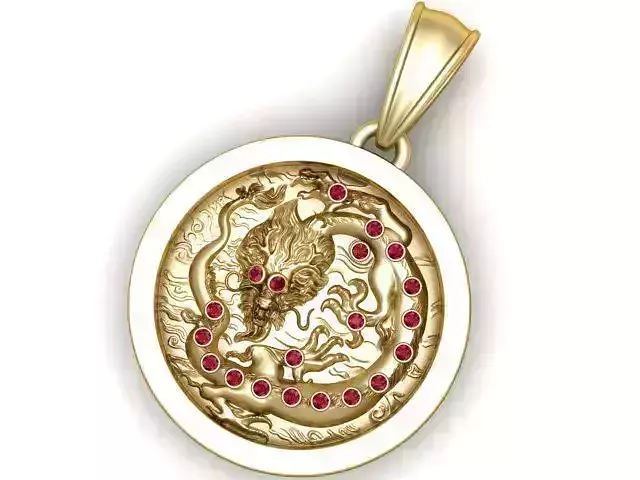 Dragon Pendant  3D print model