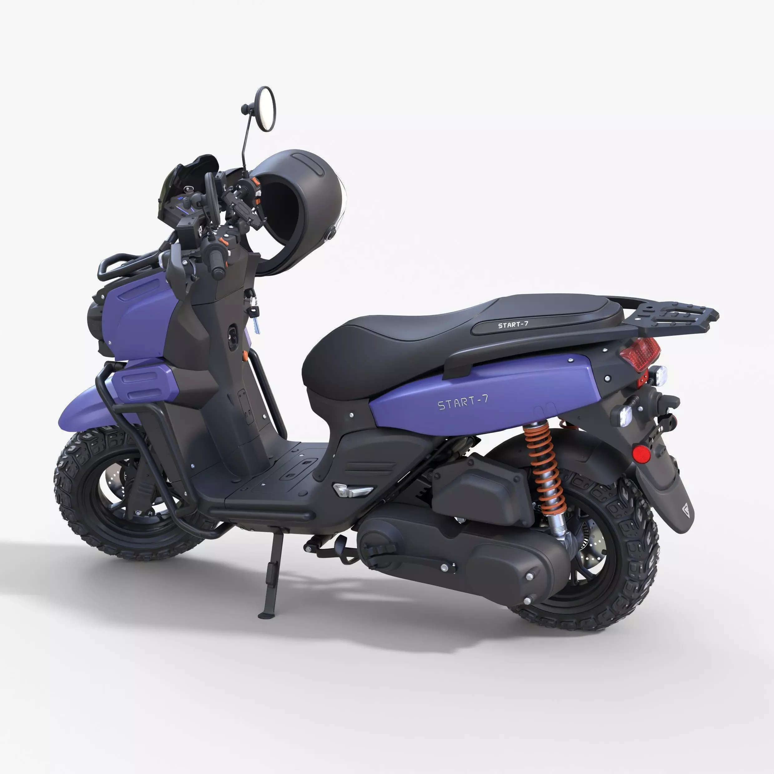 Scooter 3D model_6