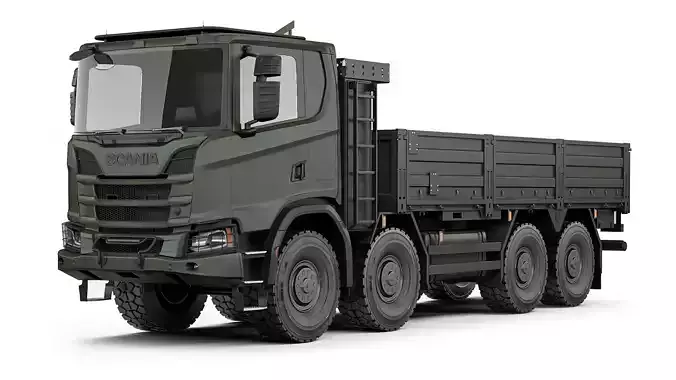 Military truck XT R500 8x8 flatbed body 2022