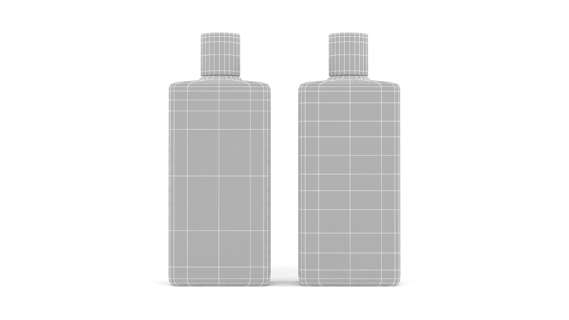 Body Wash Bottle 3D model_7