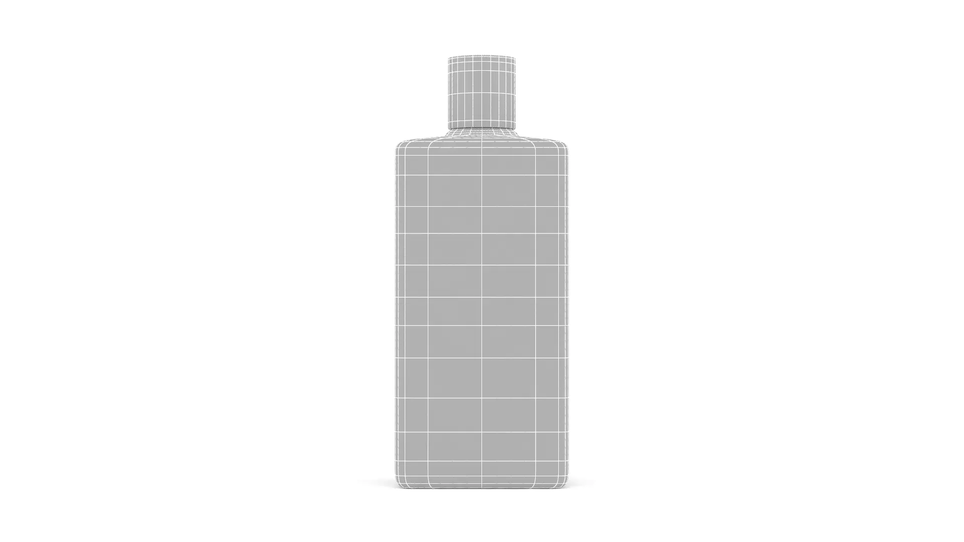 Body Wash Bottle 3D model_11