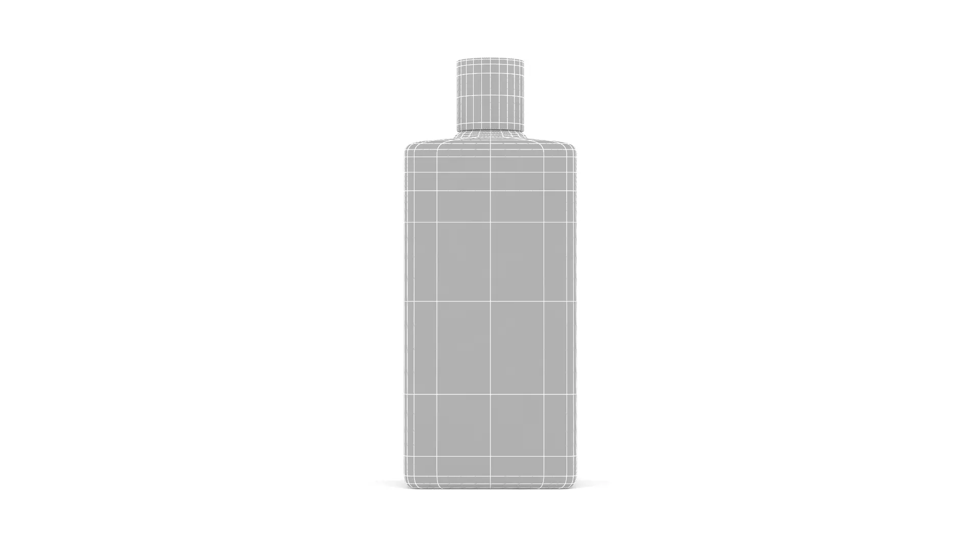 Body Wash Bottle 3D model_8