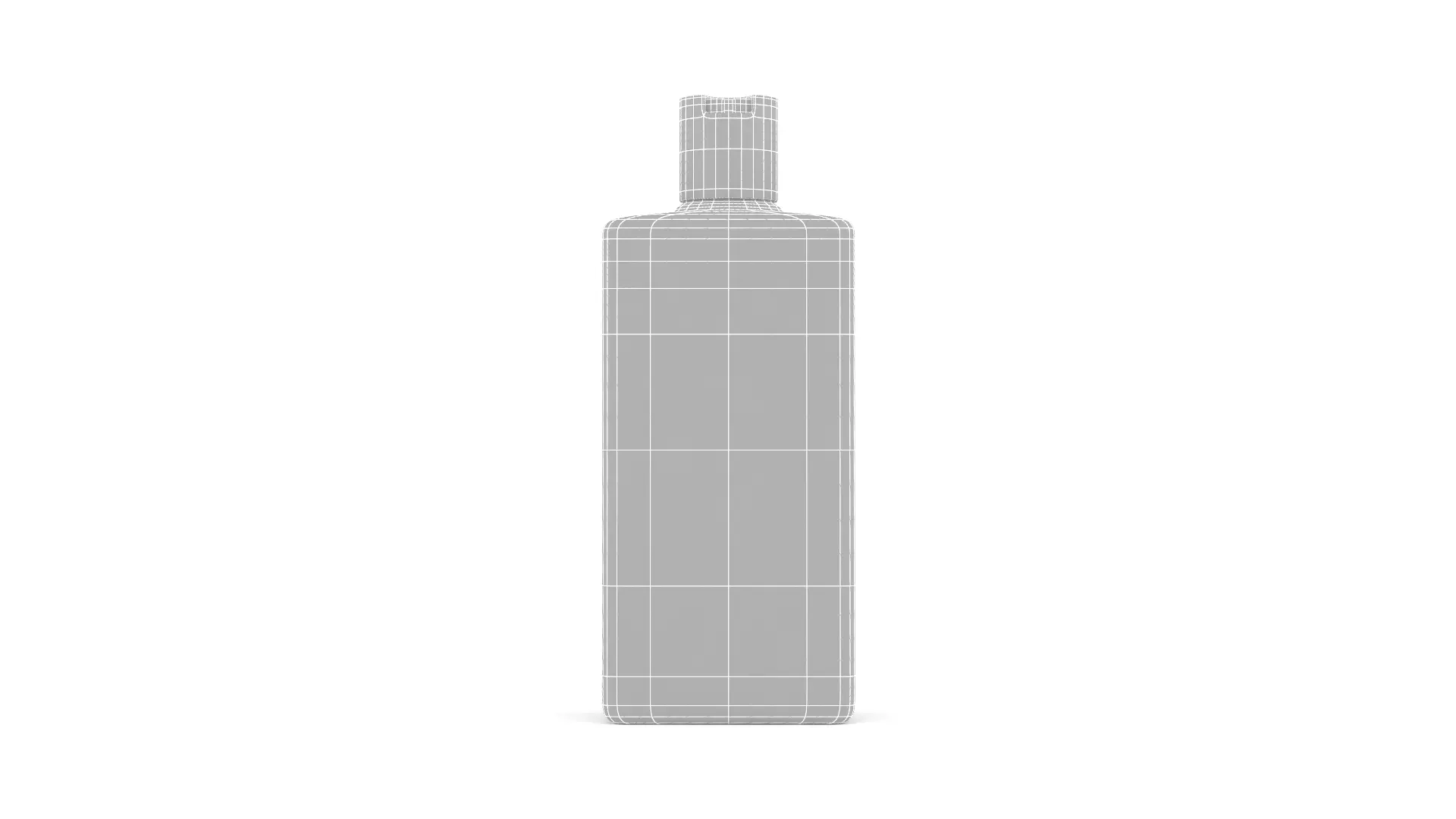 Body Wash Bottle 3D model_9
