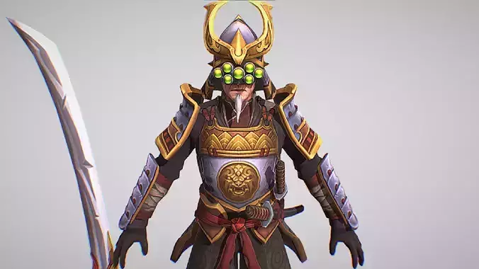 Master Yi - Samurai Skin - League Of Legends
