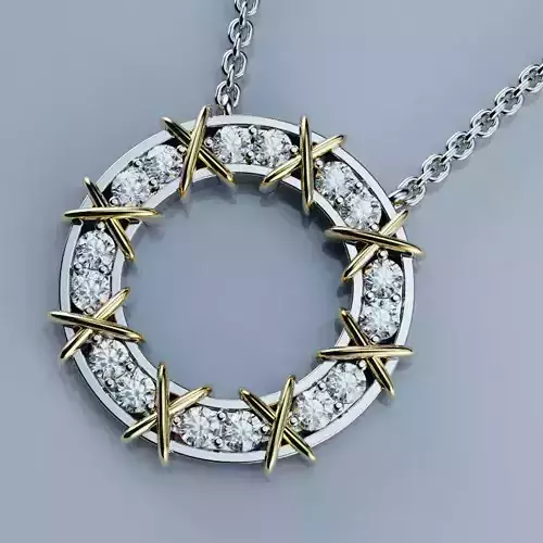 Sixteen Stone Pendant