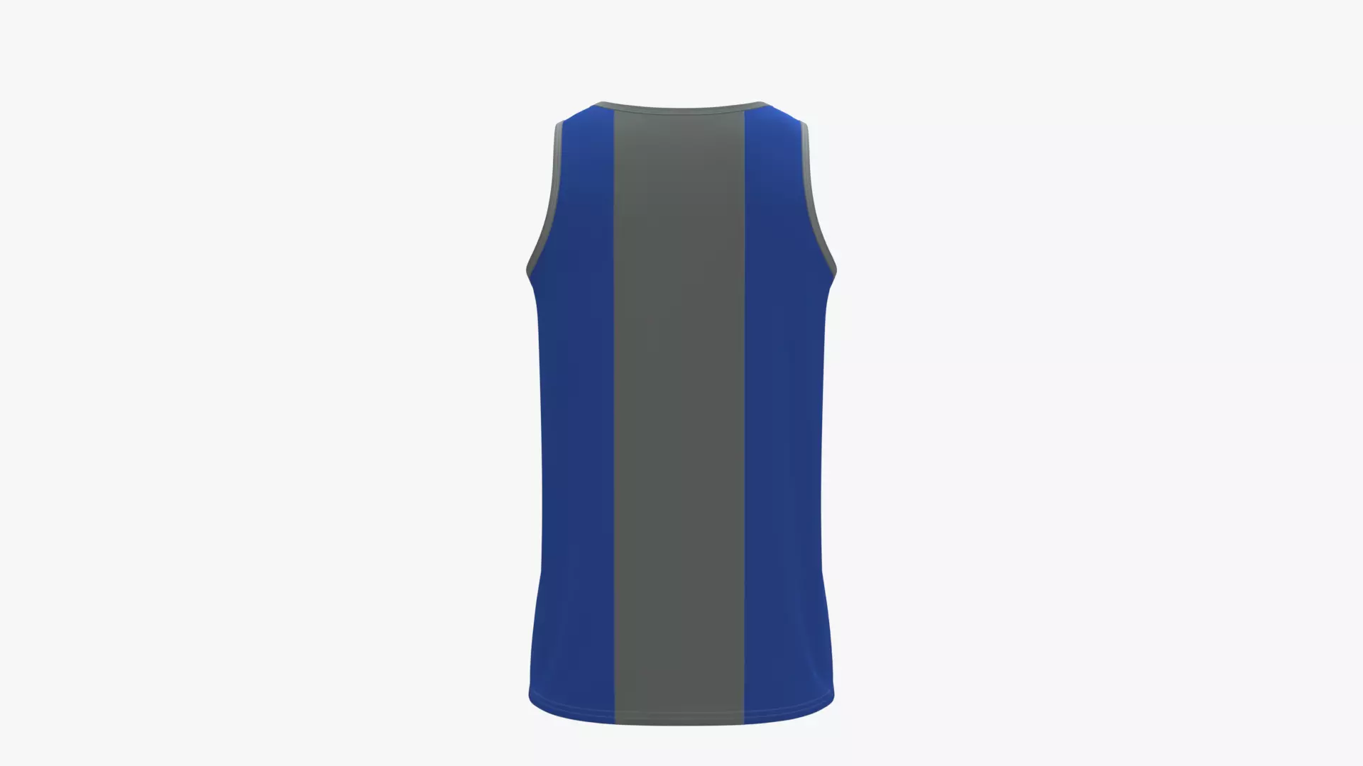 Sleeveless Shirt 3D Model with Detailed Texture and Fit Low-poly 3D model_4