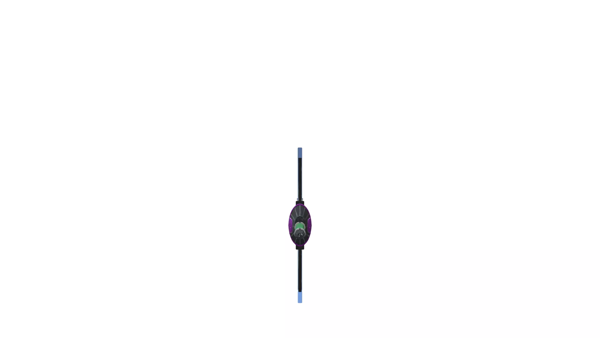 Anime Sword 3D Model with Detailed Blade and Hilt Low-poly 3D model_4