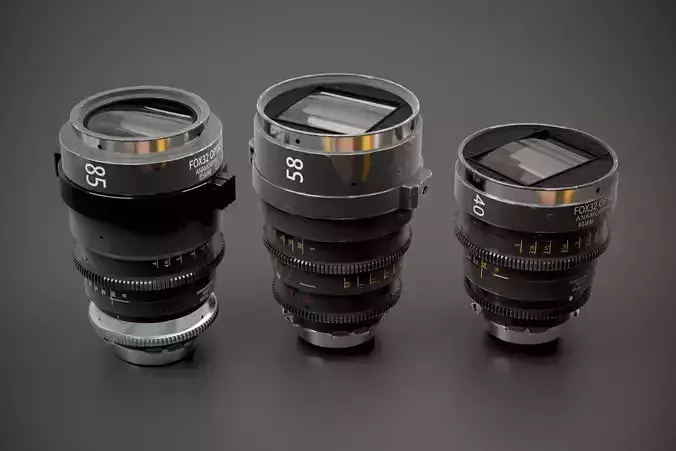 Vintage Anamorphic Cinema Lens