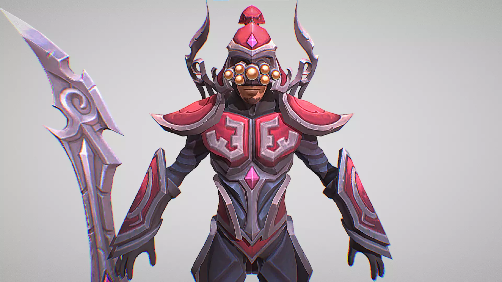 Master Yi - Ionia Skin - League Of Legends Low-poly 3D model_0