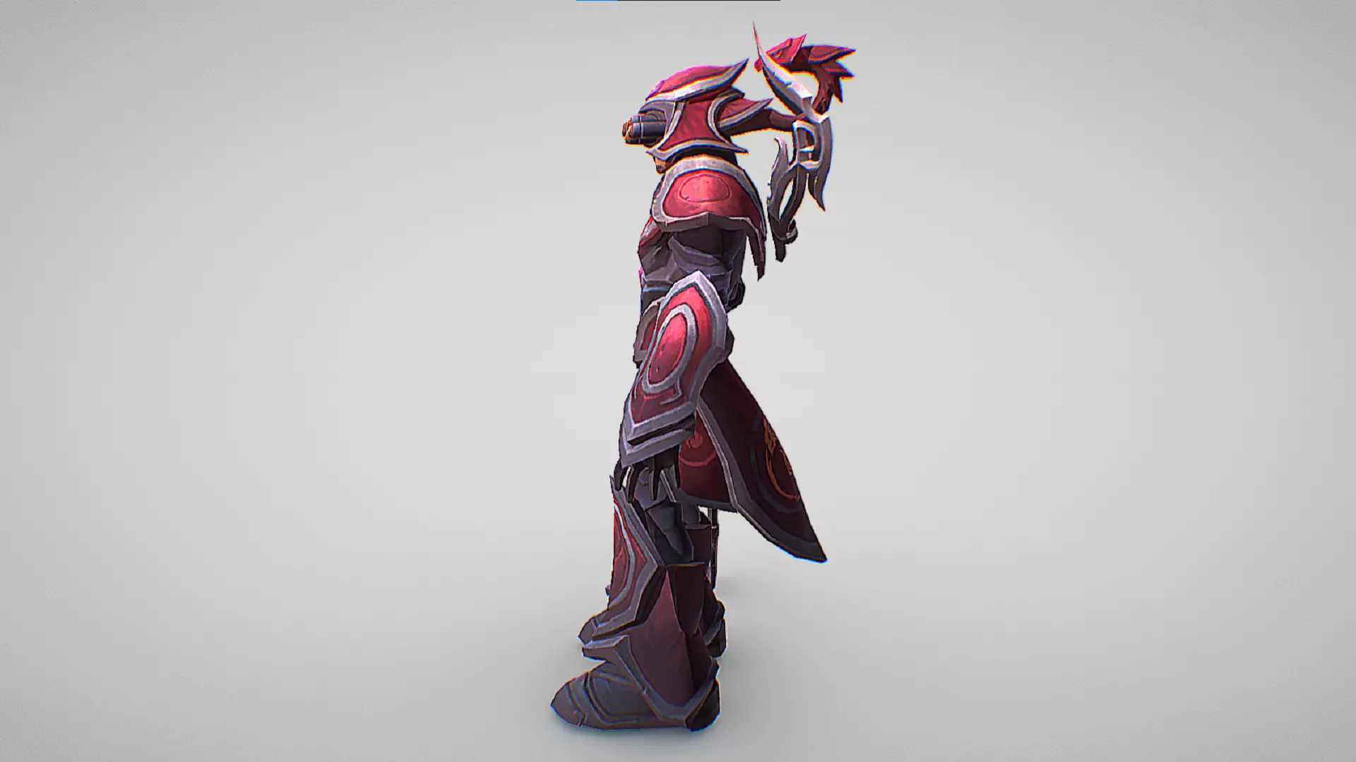 Master Yi - Ionia Skin - League Of Legends Low-poly 3D model_5