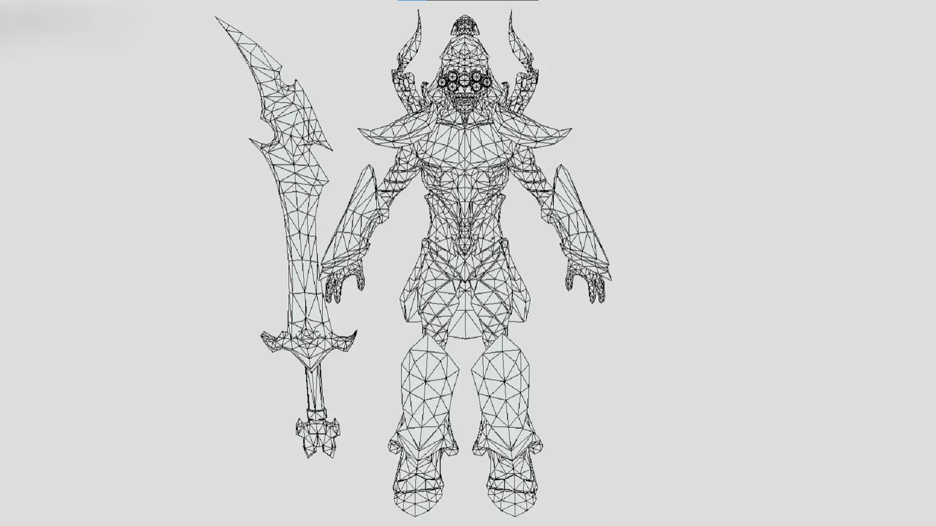 Master Yi - Ionia Skin - League Of Legends Low-poly 3D model_2