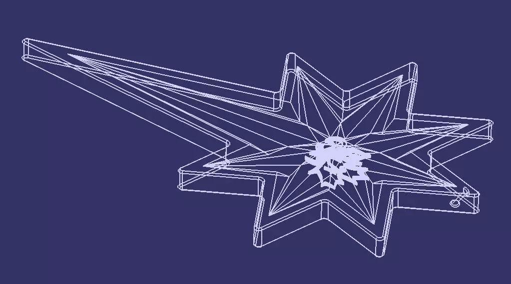 Winter Star 1C 3D print model_3