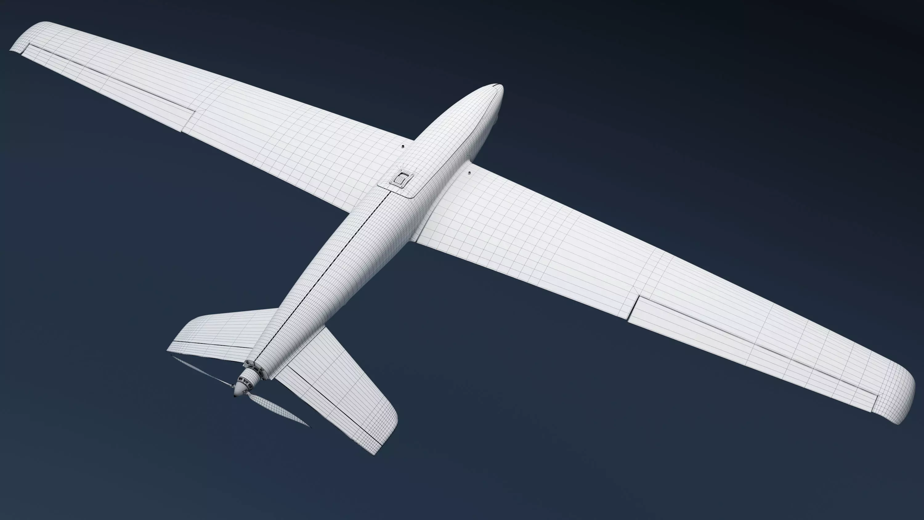 Shark Ukrainian Reconnaissance Drone 3D model_7