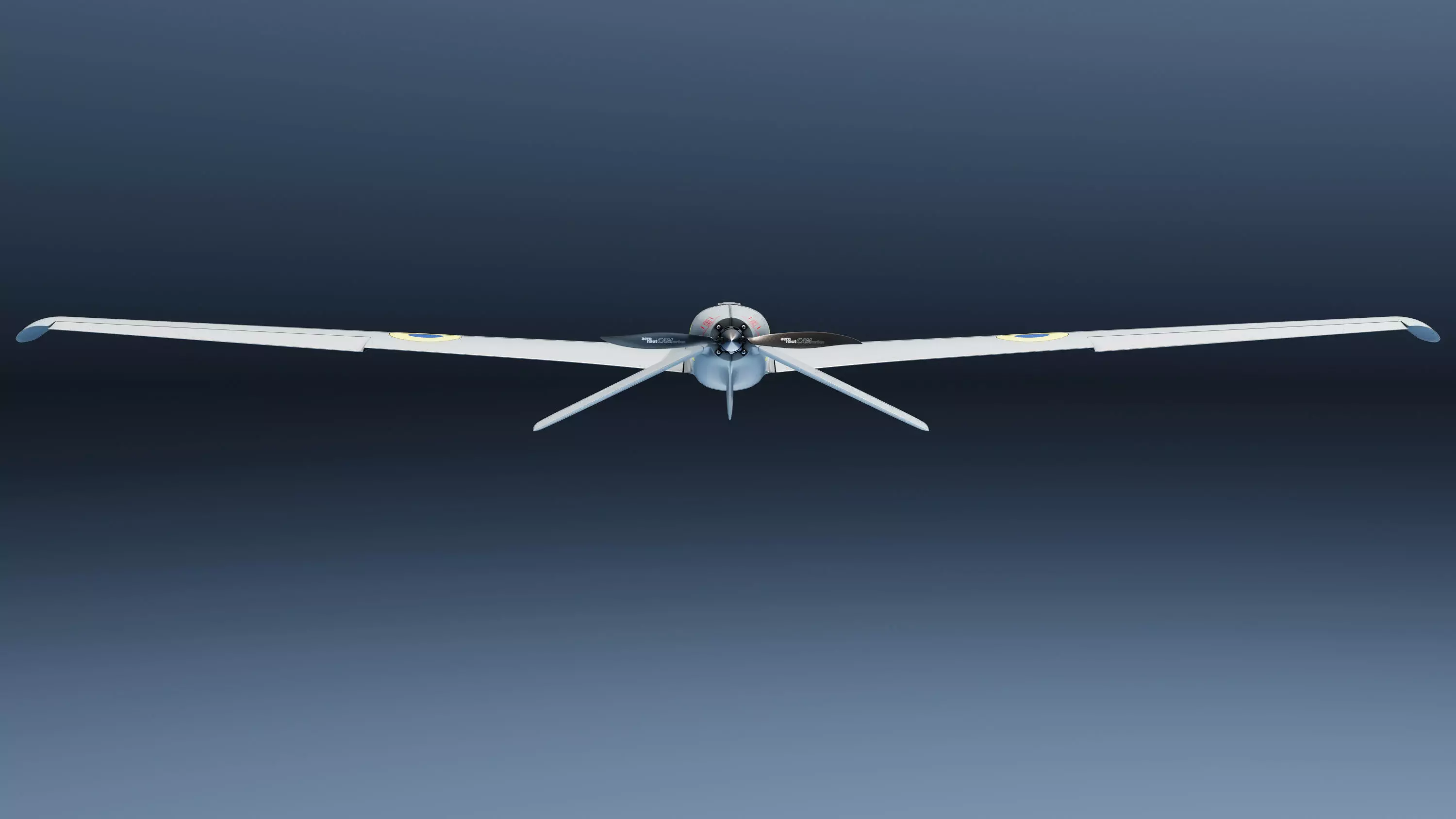 Shark Ukrainian Reconnaissance Drone 3D model_3