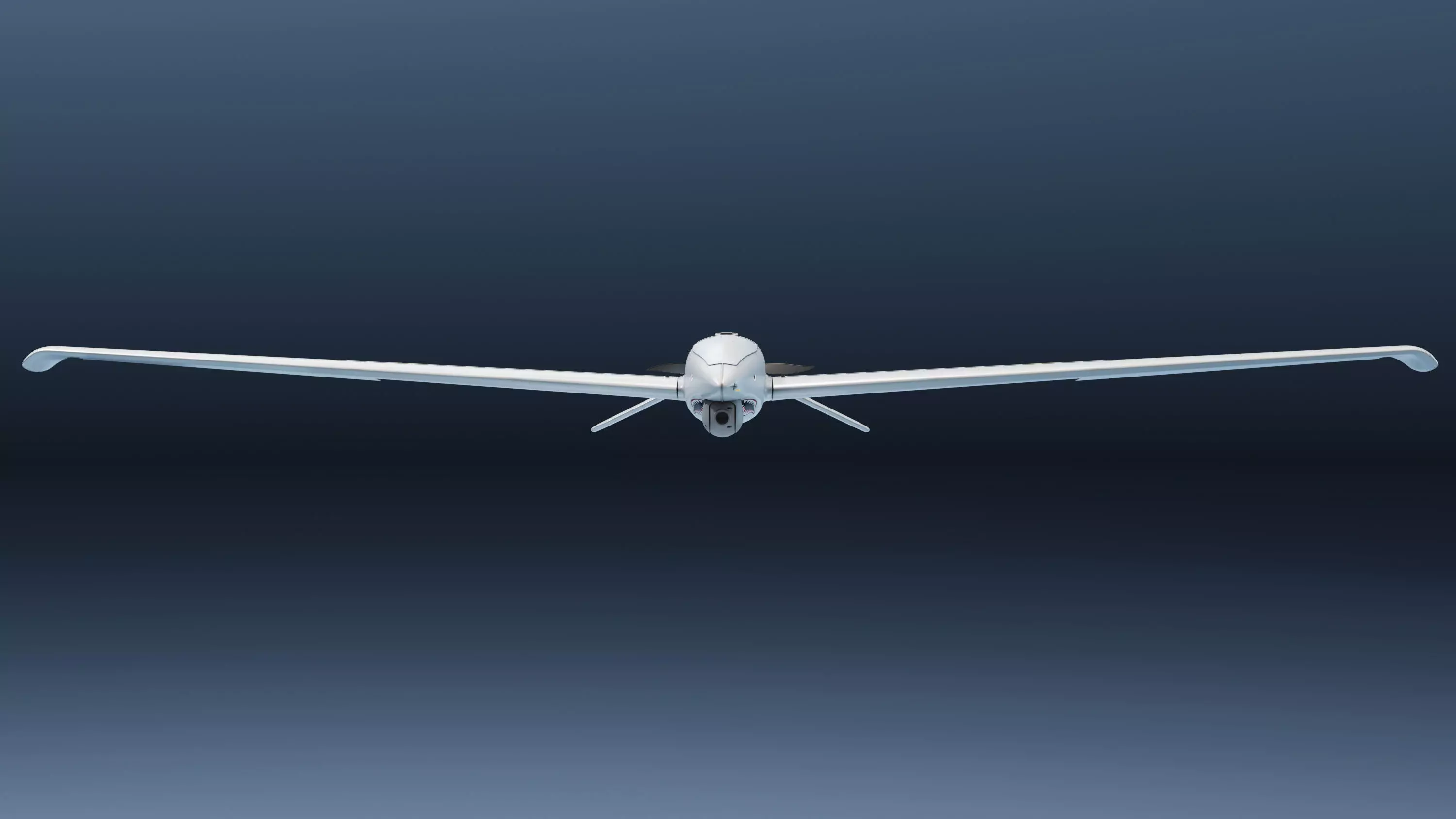 Shark Ukrainian Reconnaissance Drone 3D model_5