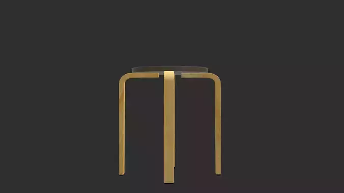 Chair 3D Model with Detailed Design and Realistic Texture