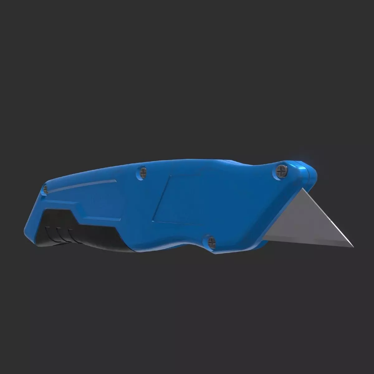 Realistic Paper Cutter Blade 3D Model with Detailed Low-poly 3D model_6