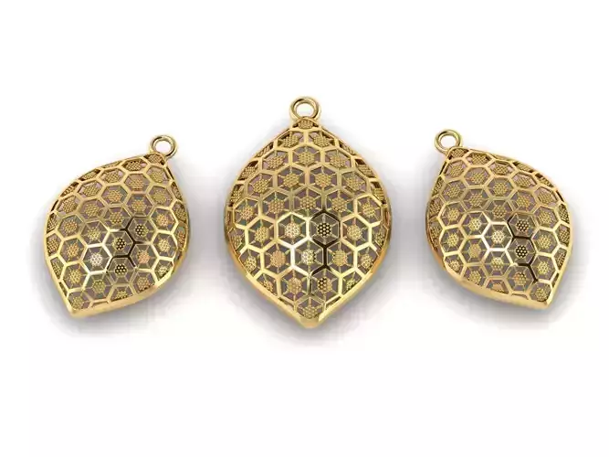 Necklace and earrings set