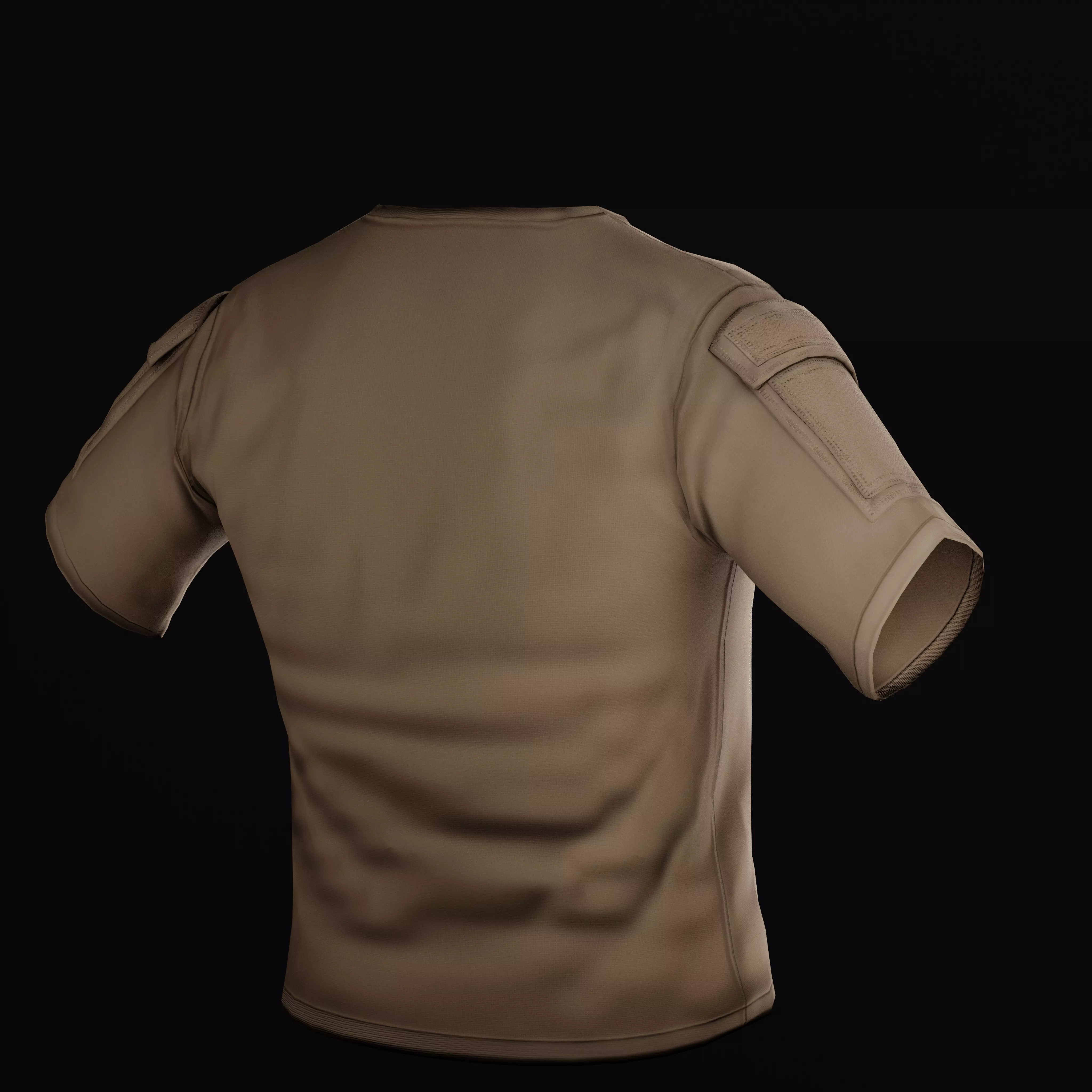 Tactical T-Shirt Low-poly 3D model Low-poly 3D model_2