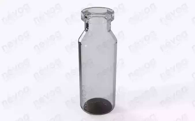 Glass vial - ISO 8362-1 - ISO 8362-1-4R - vial - 4 ml