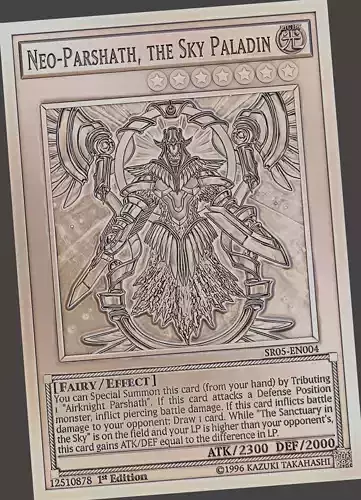 Neo-Parshath the Sky Paladin - yu-gi-oh