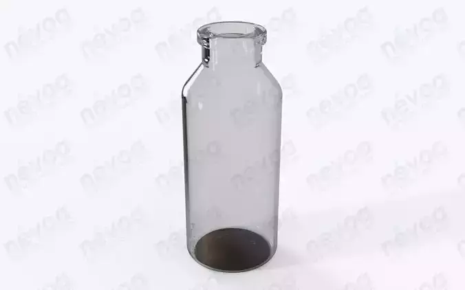 Glass vial - ISO 8362-1 - ISO 8362-1-30R - vial - 30 ml
