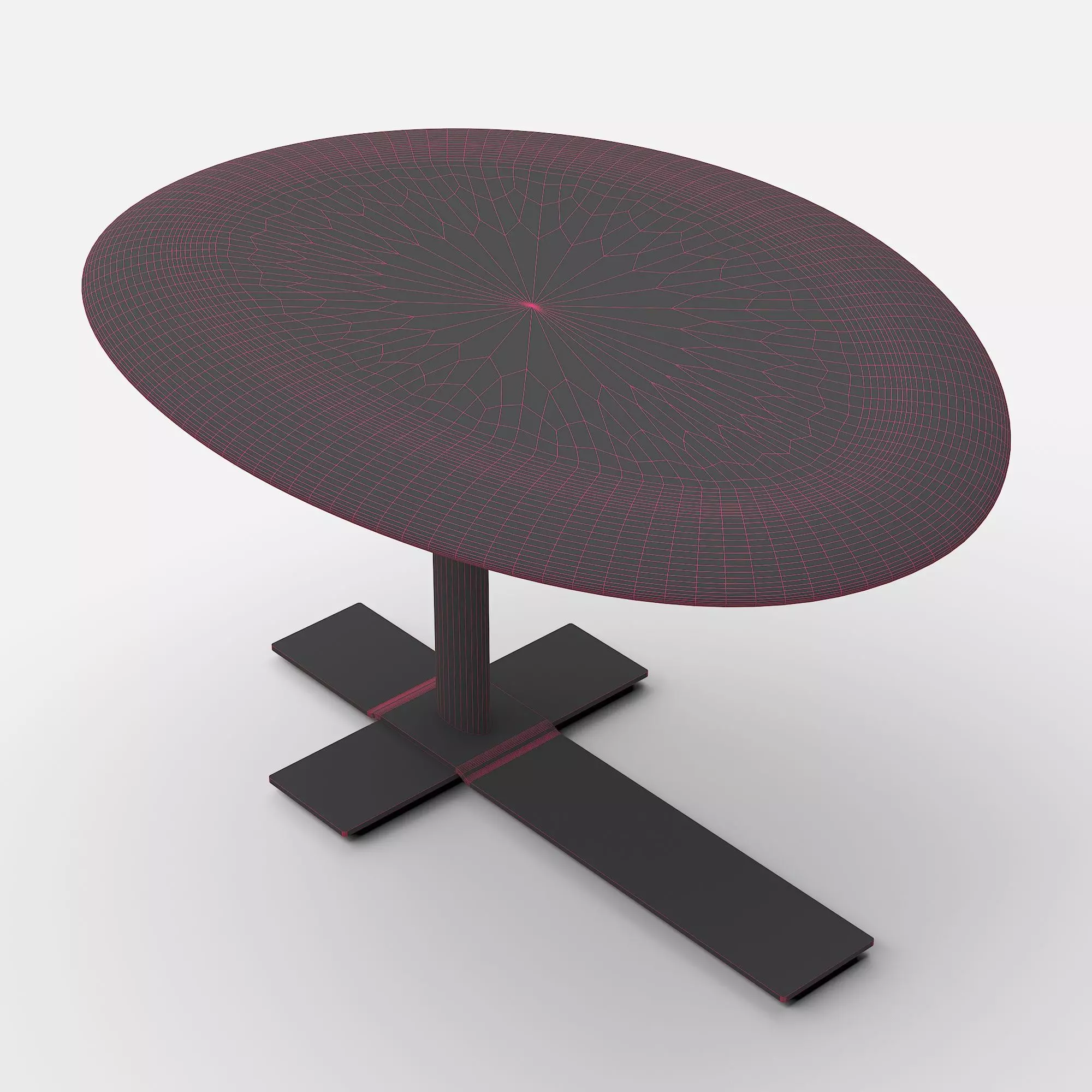Layton Coffee Table 3D model_2