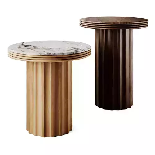 Commune Hotel Paradiso Round End Table