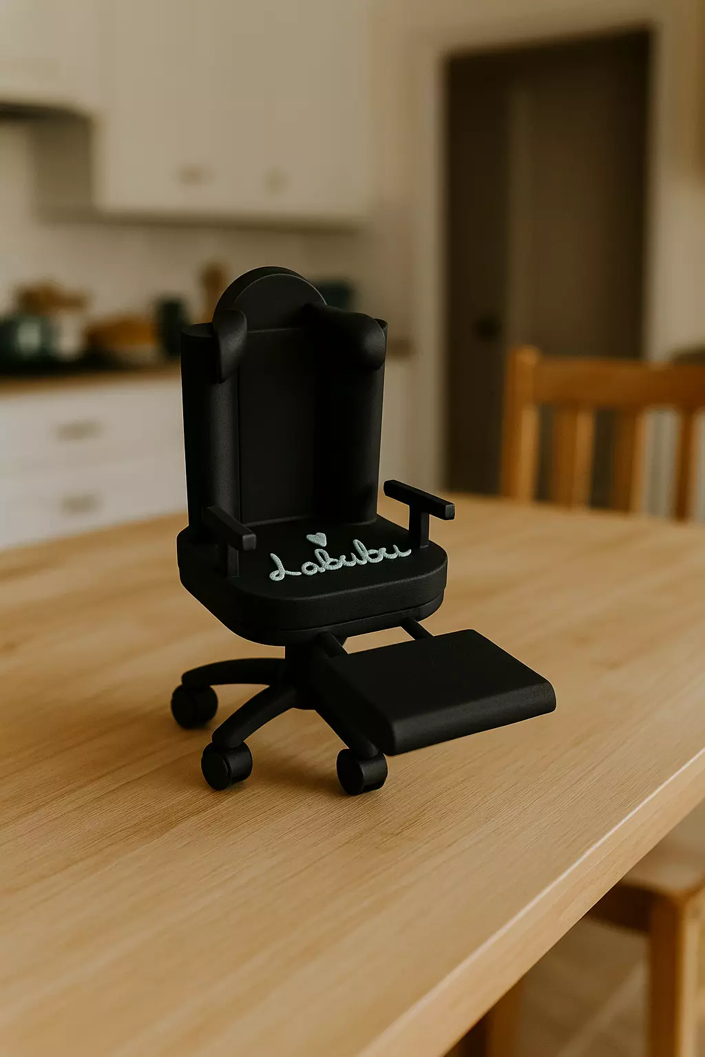 Gaming Chair for Labubu Toy Model Design 3D print model_0