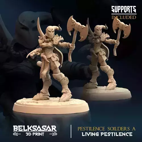 Pestilence Soilders A Nude and Normal