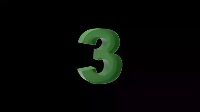 number 3 - flower box