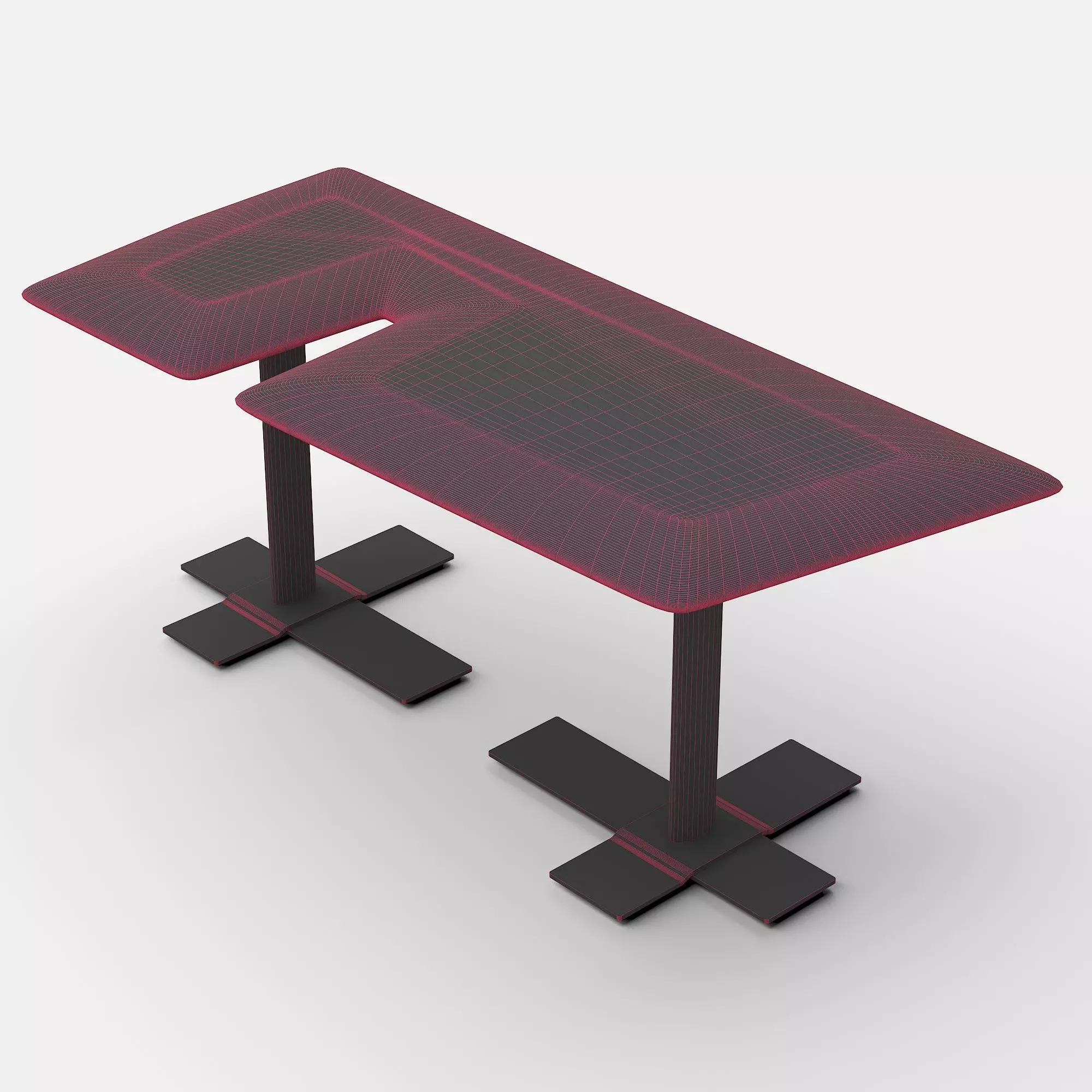 Kelsey Coffee Table 3D model_2