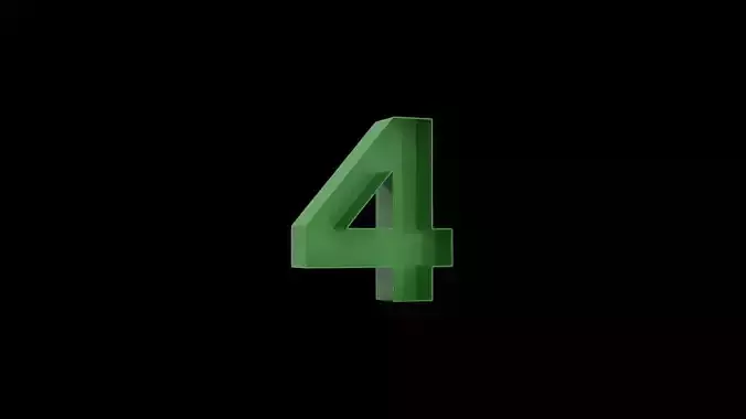 number 4 - flower box